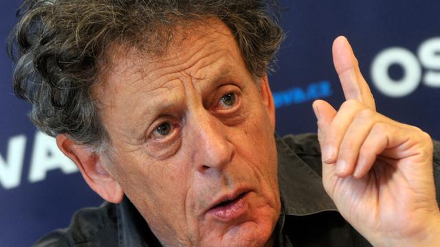 Der Komponist Philip Glass