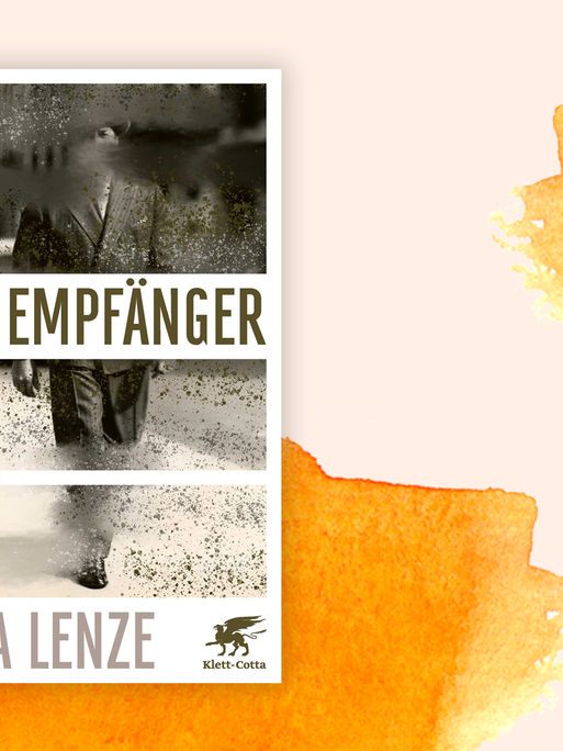 Zu sehen ist das Cover des Buches "Der Empfänger" von Ulla Lenze.