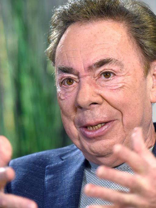 Der britische Musical-Komponist Andrew Lloyd Webber.