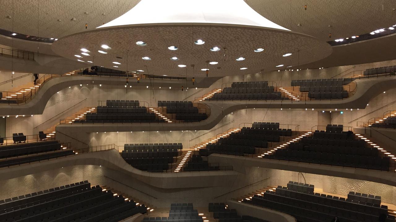 Großer Saal in der Elbphilharmonie 