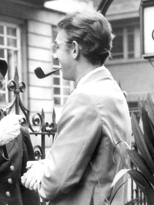 Beatle-Star John Lennon bei einem Gastauftritt in der Fernsehshow "Not only ... but also".