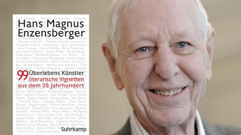 Buchcover: Hans Magnus Enzensberger: Überlebenskünstler. 99 literarische Vignetten aus dem 20. Jahrhundert