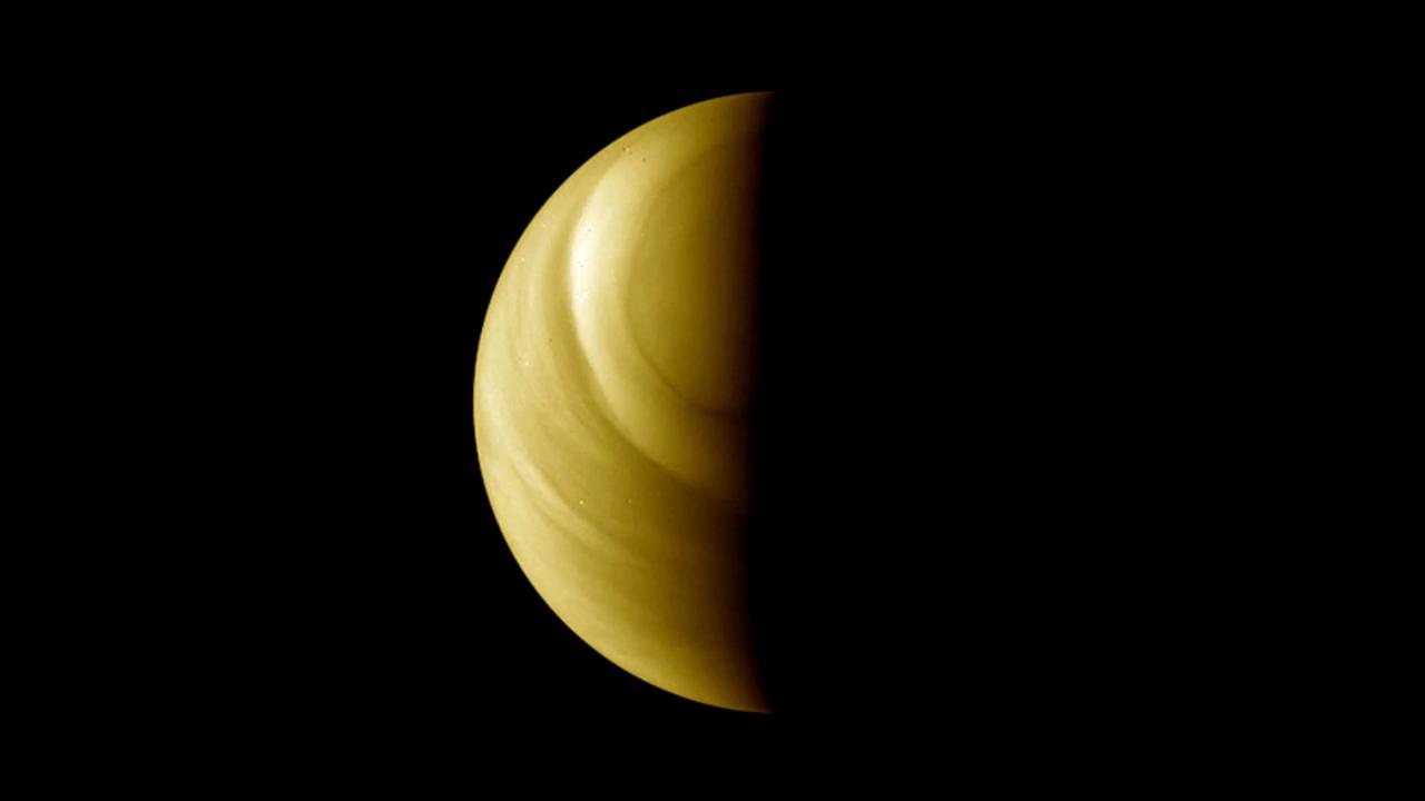 Die Venus, unser innerer Nachbarplanet.