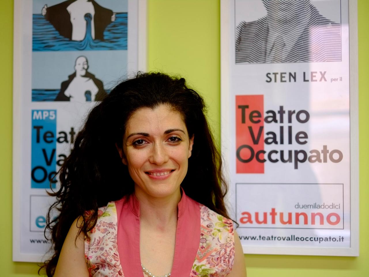 Francesca Romana De Santis, Schauspielerin und Aktivistin