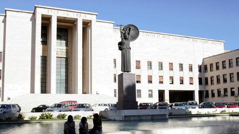 Hauptgebäude der Universität La Sapienza in Rom