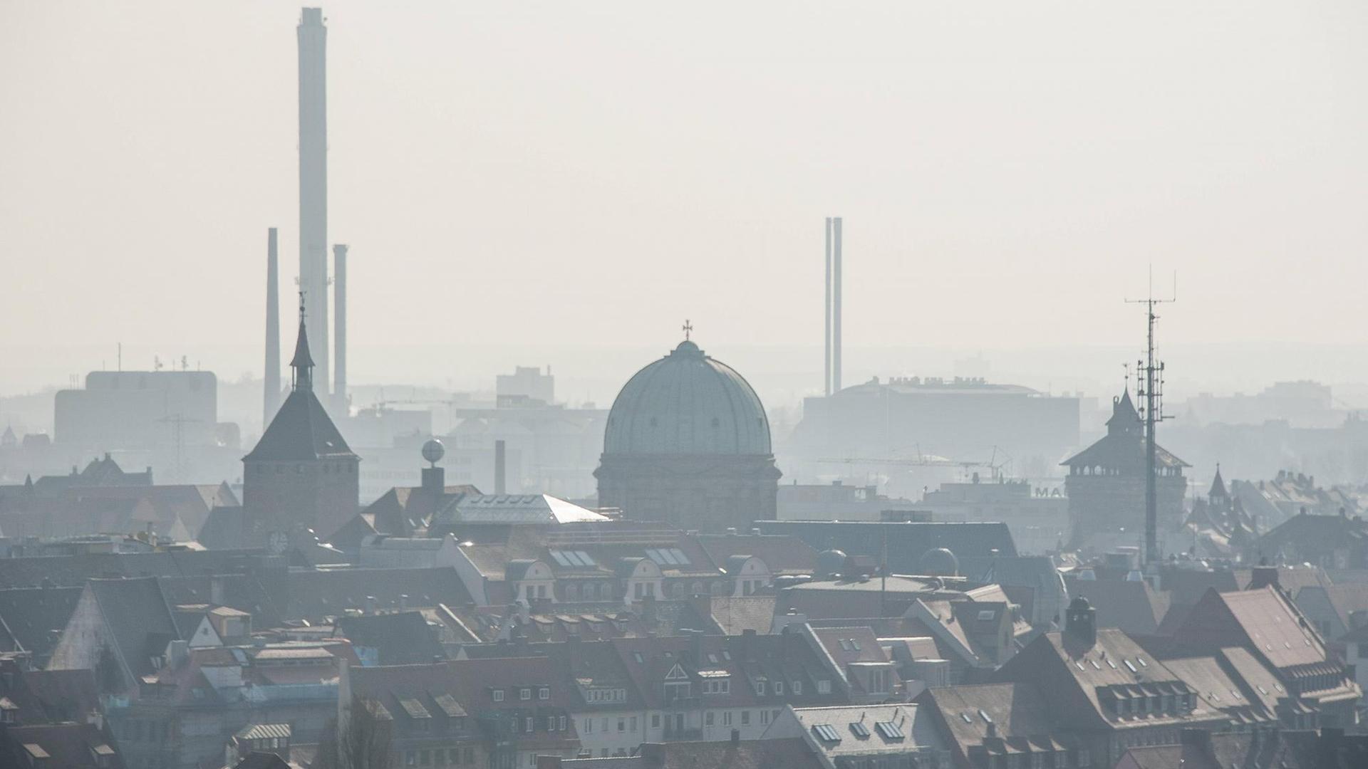 Blick auf die Altstadt von Nürnberg, Foto: Imago
