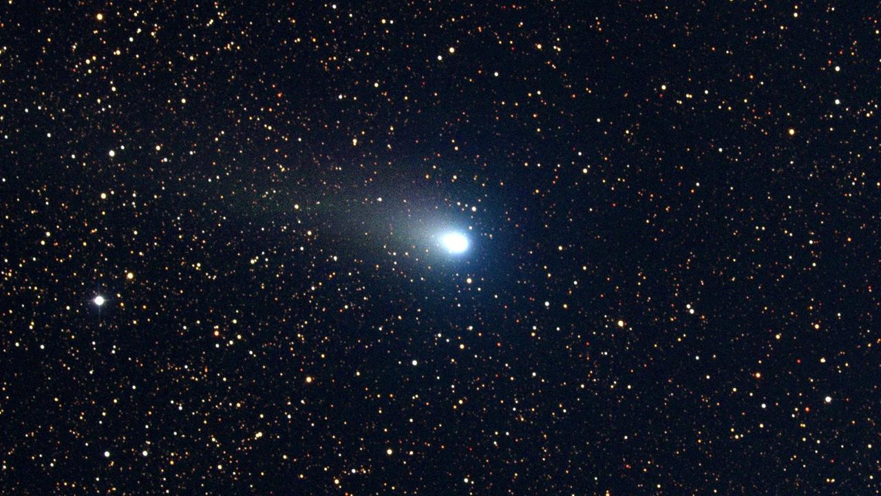 Max Beyer hat auch einen Kometen entdeckt (hier im Bild Komet Giacobini-Zinner) 
