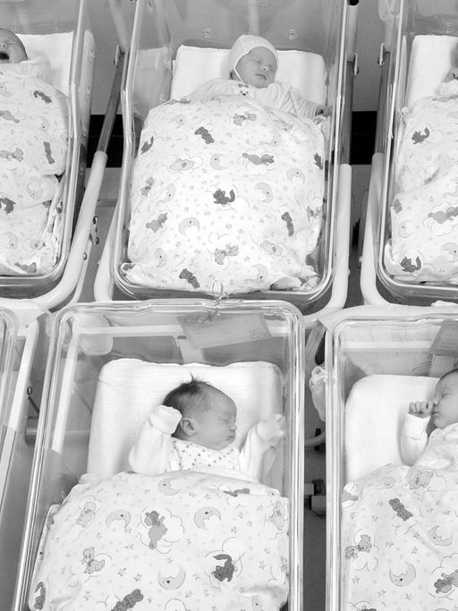 Viele Babys liegen zusammen auf der Neugeborenenstation. Mehr als 300.000 Babys sollen in der Zeit von Francisco Franco in Spanien verschwunden sein. 
