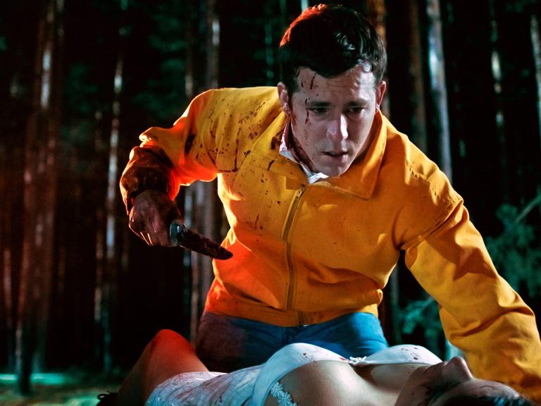 Jerrys (Ryan Reynolds) Schizophrenie führt zu einschneidenden Ereignissen in einer Szene des Kinofilms "The Voices" (undatierte Filmszene).