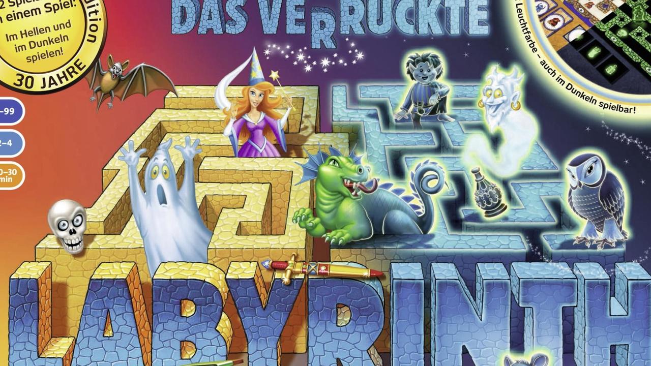 Das Spiel "Das verrückte Labyrinth" als Jubiläumsausgabe
