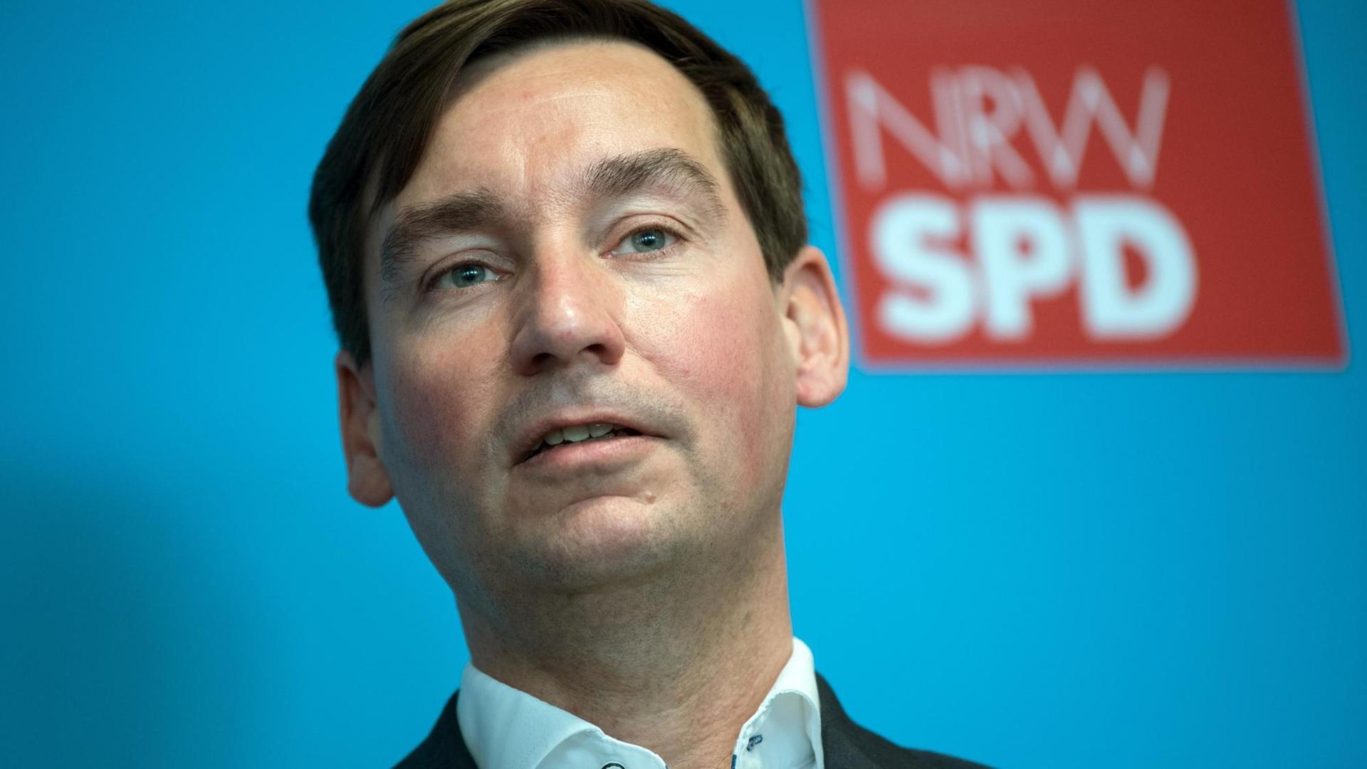 Sebastian Hartmann, einziger Kandidat für den Landesvorsitz der NRW-SPD