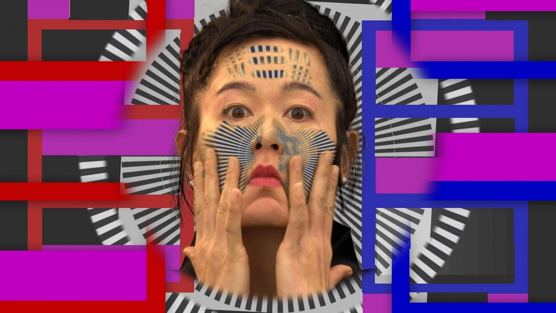 Hito Steyerl, How Not to Be Seen: A Fucking Didactic Educational, 2013; HD video, single screen in architectural environment; 15 minutes, 52 seconds