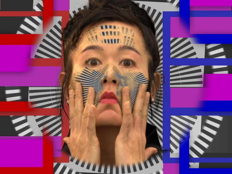 Hito Steyerl, How Not to Be Seen: A Fucking Didactic Educational, 2013; HD video, single screen in architectural environment; 15 minutes, 52 seconds