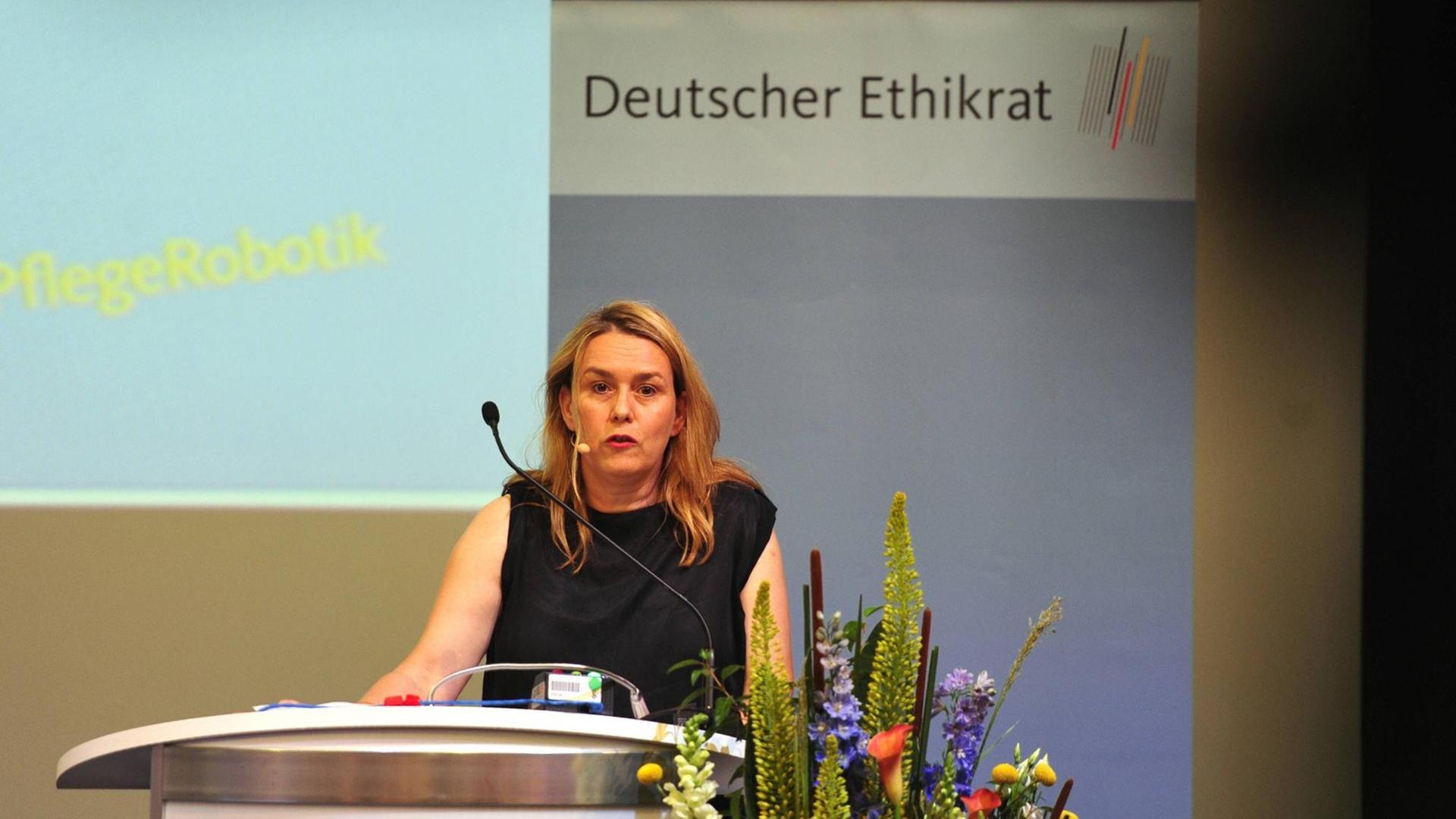 Judith Simon bei der Jahrestagung des Deutschen Ethikrates in Berlin