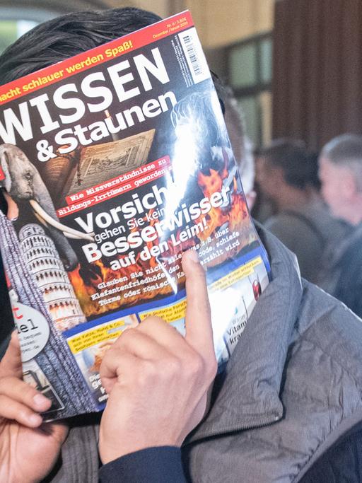 Prozessauftakt nach Goldmünzen-Raub im Bode-Musuem. Einer von vier Angeklagten am 10. Januar 2019 im Berliner Landgericht.