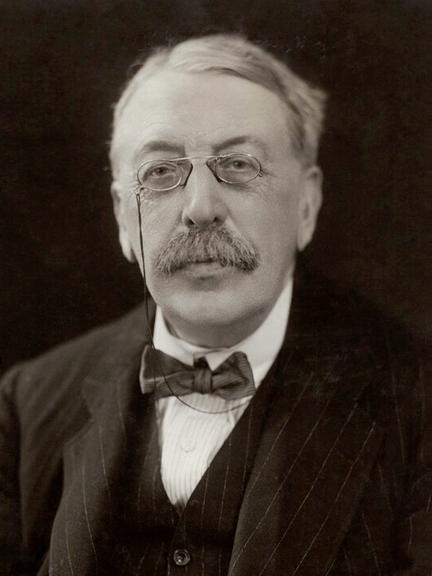 Der irische Komponist Charles Villiers Stanford,1921