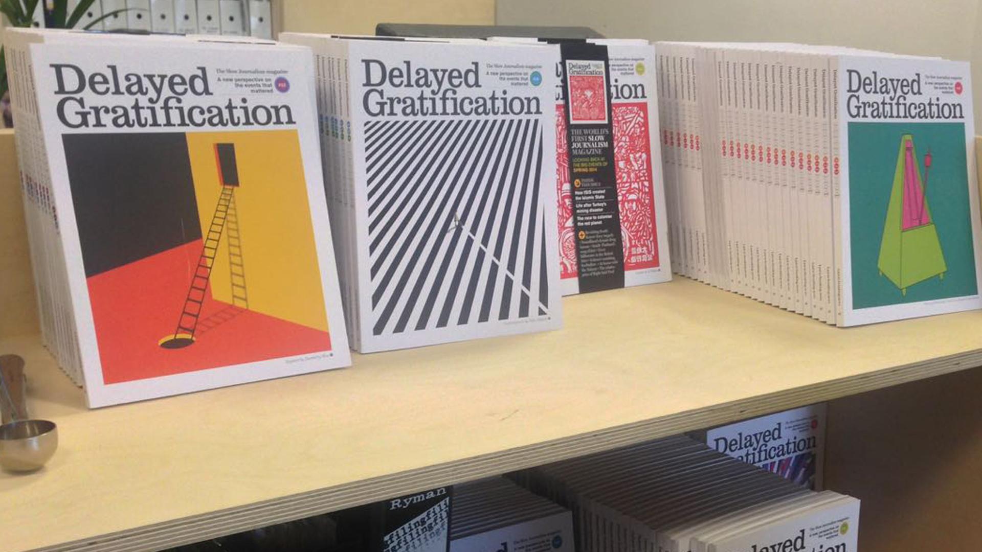 Das Magazin "Delayed Gratification" aus London: Vierteljahre im Überblick.