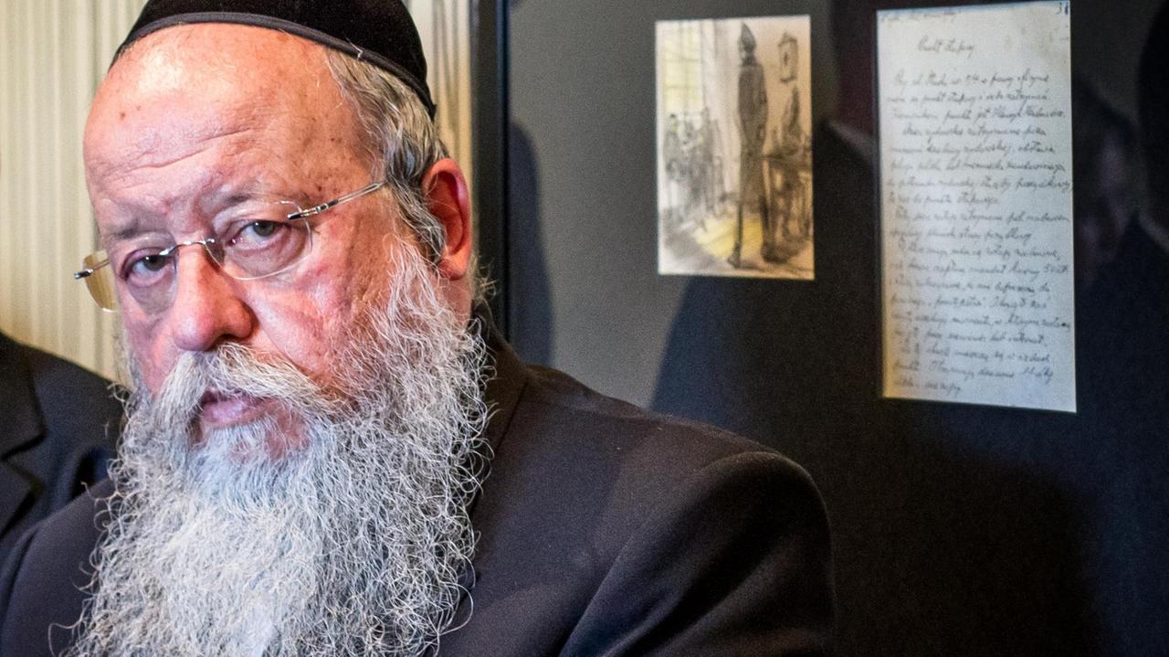 Eliezer Menachem Moses, Erziehungsminister der Allianz Vereinigtes Thora-Judentum.