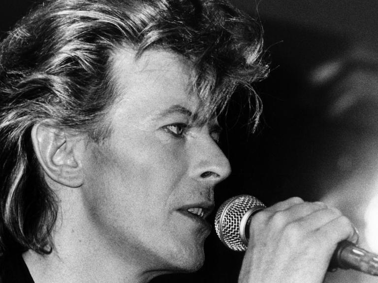 Der britische Musiker David Bowie 1987.