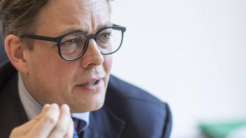 Konstantin von Notz, stellvertretender Fraktionsvorsitzender und Beauftragter für Religion und Weltanschauungen der Partei Buendnis 90/Die Gruenen im Deutschen Bundestag