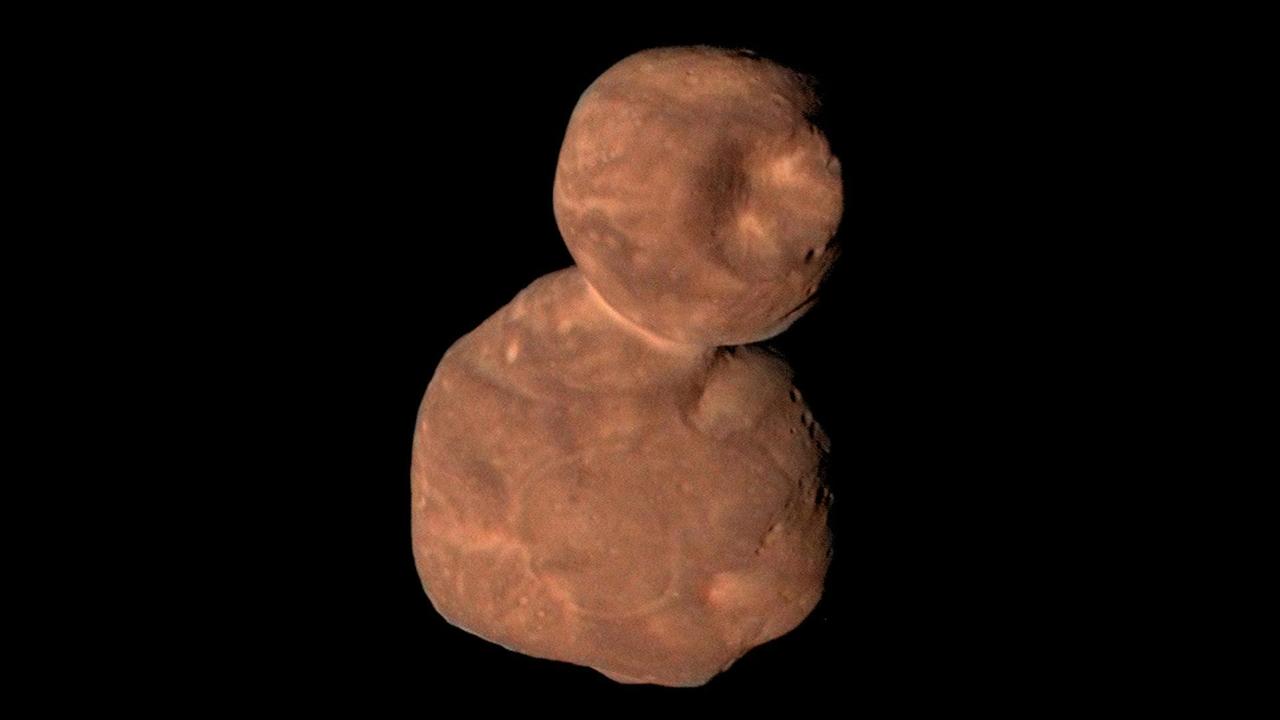 Das gut 30 Kilometer große Objekt Arrokoth war das zweite Ziel von New Horizons 