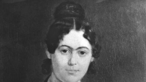 Jenny Marx, geborene von Westphalen, auf einem um 1835 entstandenen Gemälde eines unbekannten Malers. Sie war die Ehefrau des deutschen Philosophen und Schriftstellers Karl Marx.