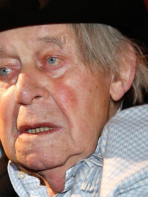 Der Schriftsteller Siegfried Lenz wenige Monate vor seinem Tod 