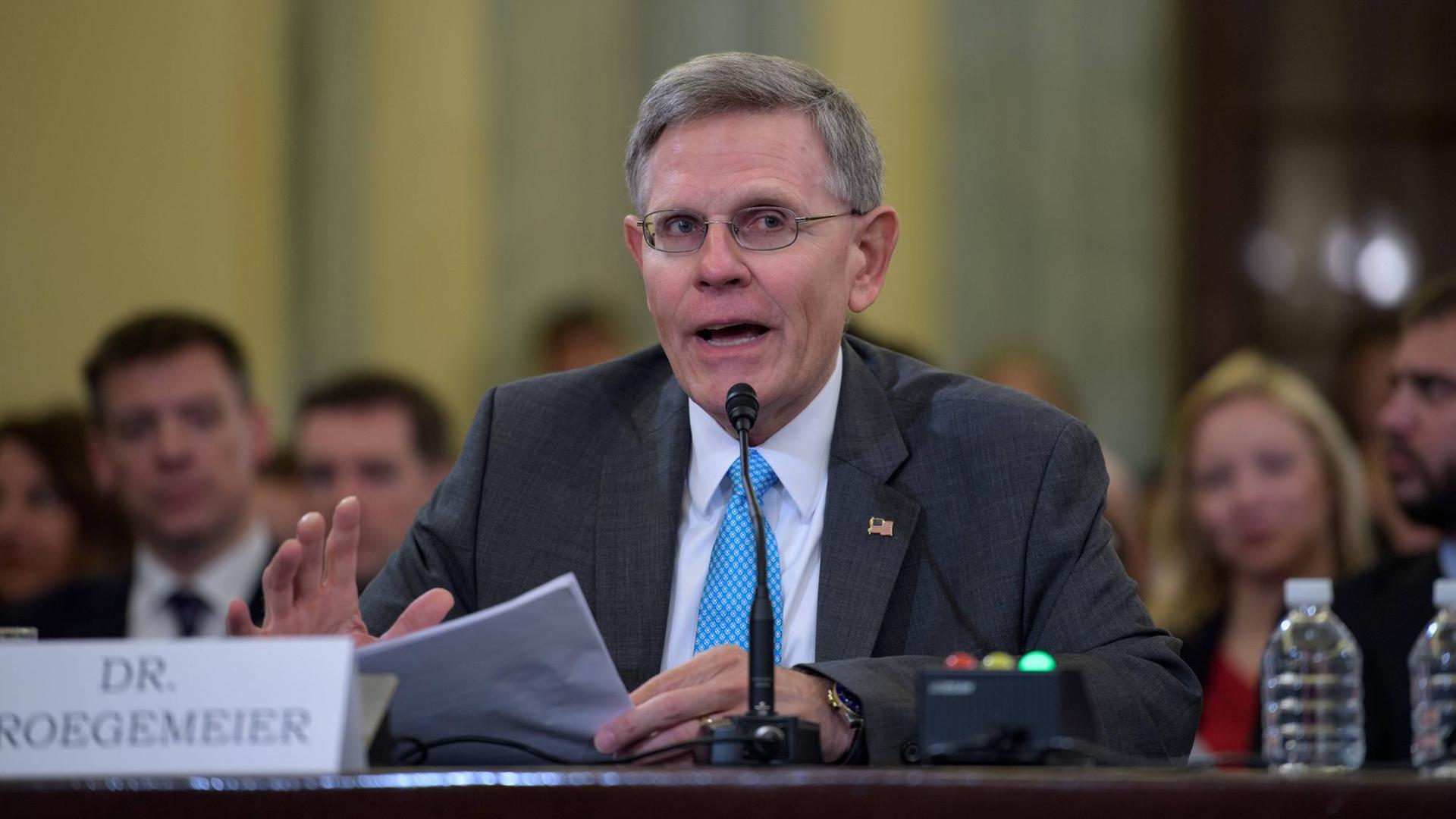 Kelvin Droegemeier ist seit Anfang Januar 2019 Direktor des Büros für Wissenschafts- und Technologiepolitik des Weißen Hauses (OSTP)