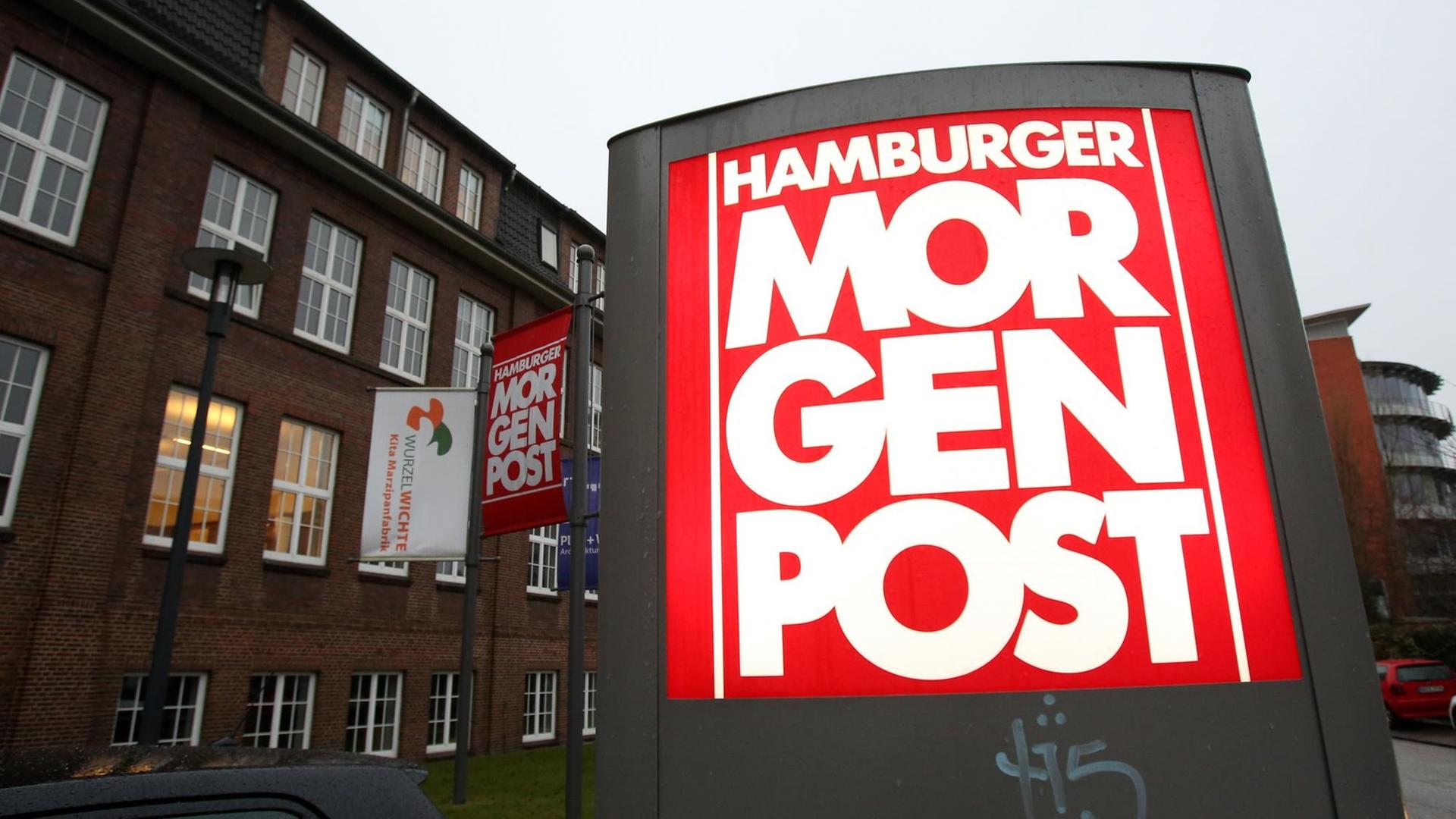 Das Redaktionsgebäude der "Hamburger Morgenpost"