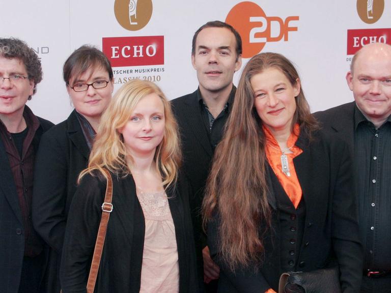 Das Ensemble Lautten Compagney bei Verleihung des Musikpreises Echo Klassik in der Philharmonie in Essen, aufgenommen am 17.10.2010.