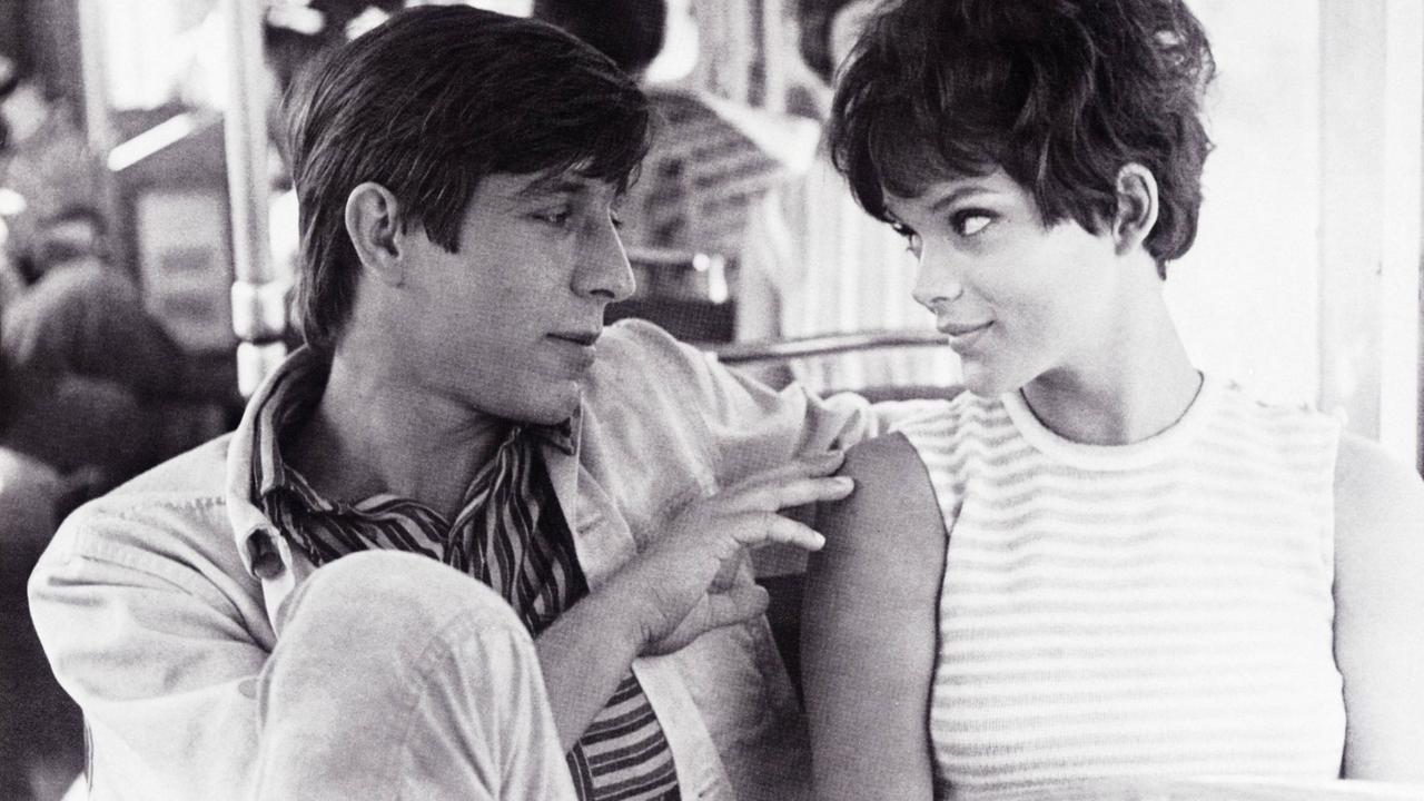 Szenenfoto aus "Zur Sache, Schätzchen" von May Spils: Werner Enke als Martin und Uschi Glas als Barbara
