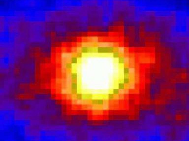 So sieht die Sonne im Neutrino-"Licht" aus.