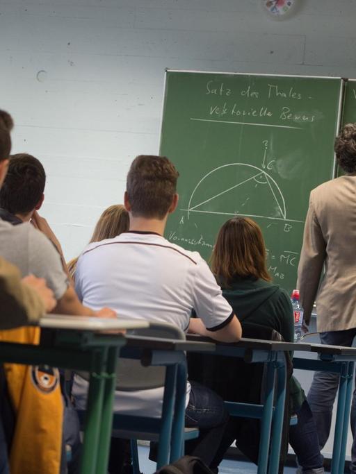 Matheunterricht in einem Oberstufen-Kurs