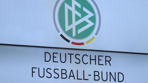 Das Logo des Deutschen Fußball-Bundes.