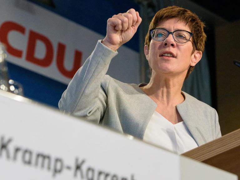 Die saarländische Ministerpräsidentin Annegret Kramp-Karrenbauer (CDU)