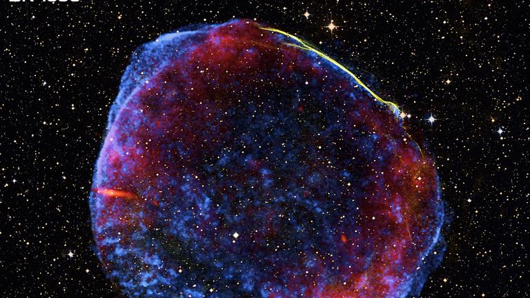 Das das wohl schönste Objekt im Wolf: Der Überrest einer Supernova, die 1006 aufgeleuchtet ist 