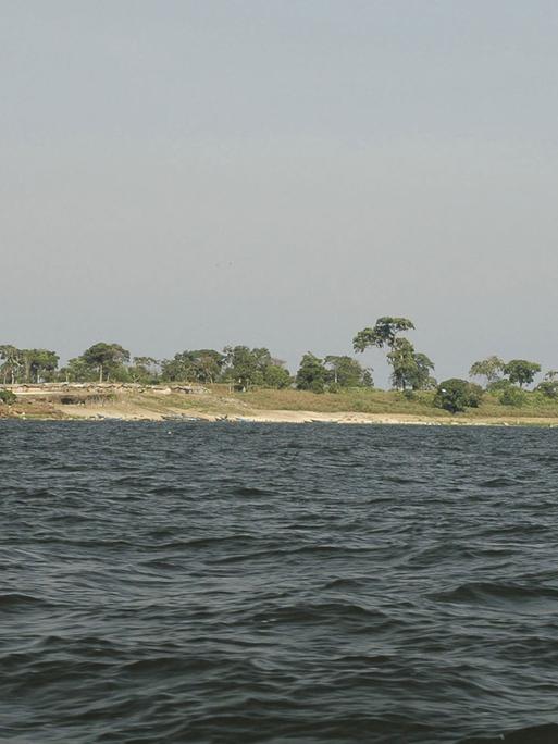 Der Victoria-See in Uganda