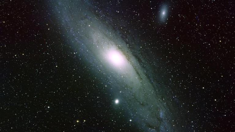 Unsere Nachbargalaxie M 31 ist derzeit noch etwa 2,5 Millionen Lichtjahre entfernt