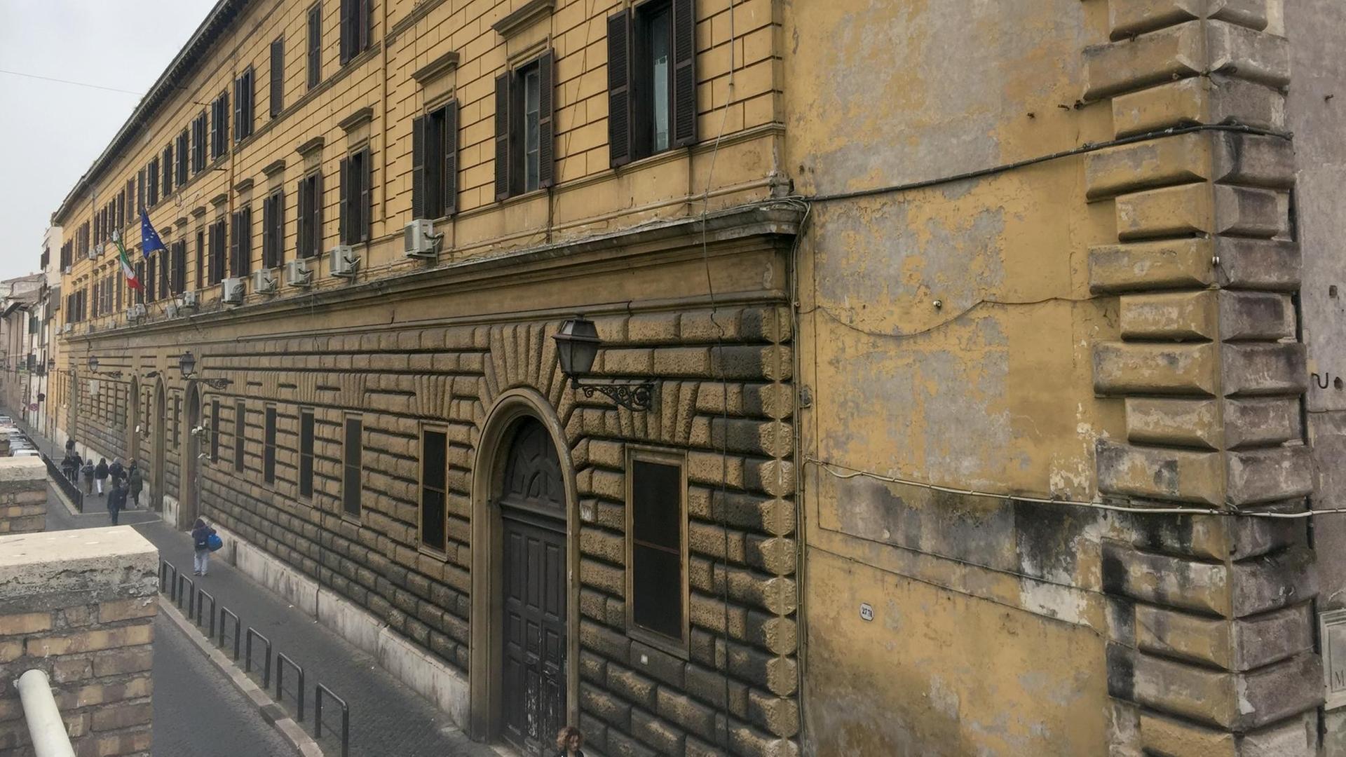 Das Gefängnis Regina Coeli in Rom (Italien), aufgenommen am 27.03.2017.