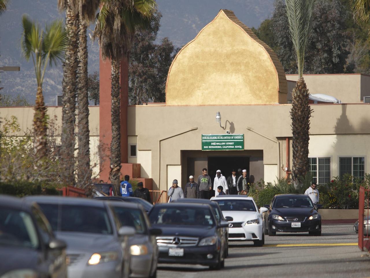 Eine Moschee in San Bernardino in Californien.