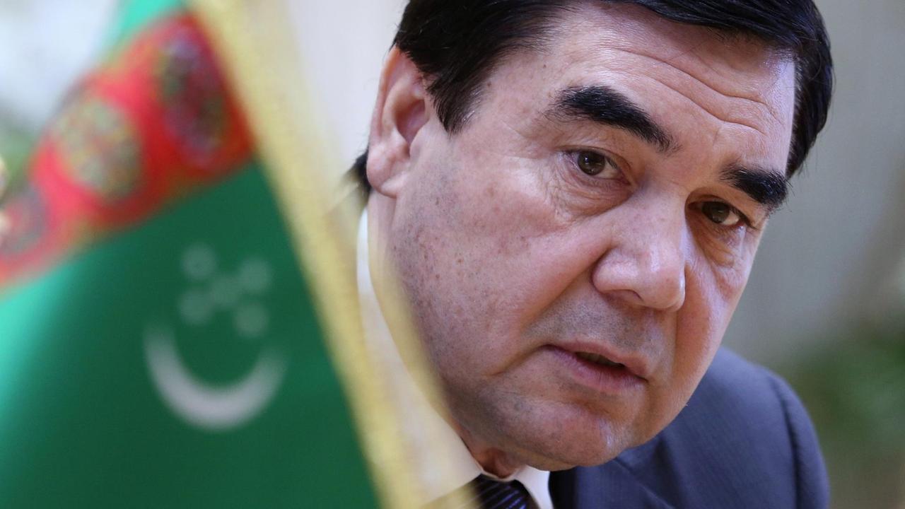 Turkmenistans Präsident Gurbanguly Berdimuhamedow Turkmenistans Präsident Gurbanguly Berdimuhamedow