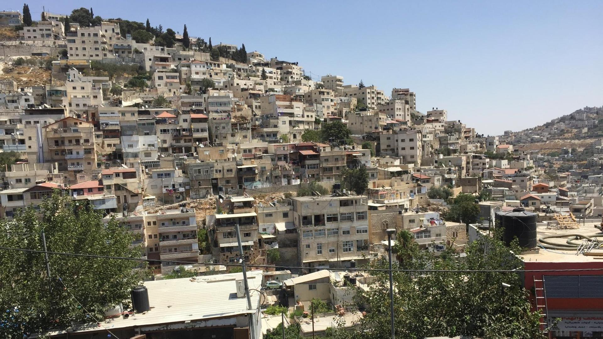 Arabisches Viertel in Ostjerusalem