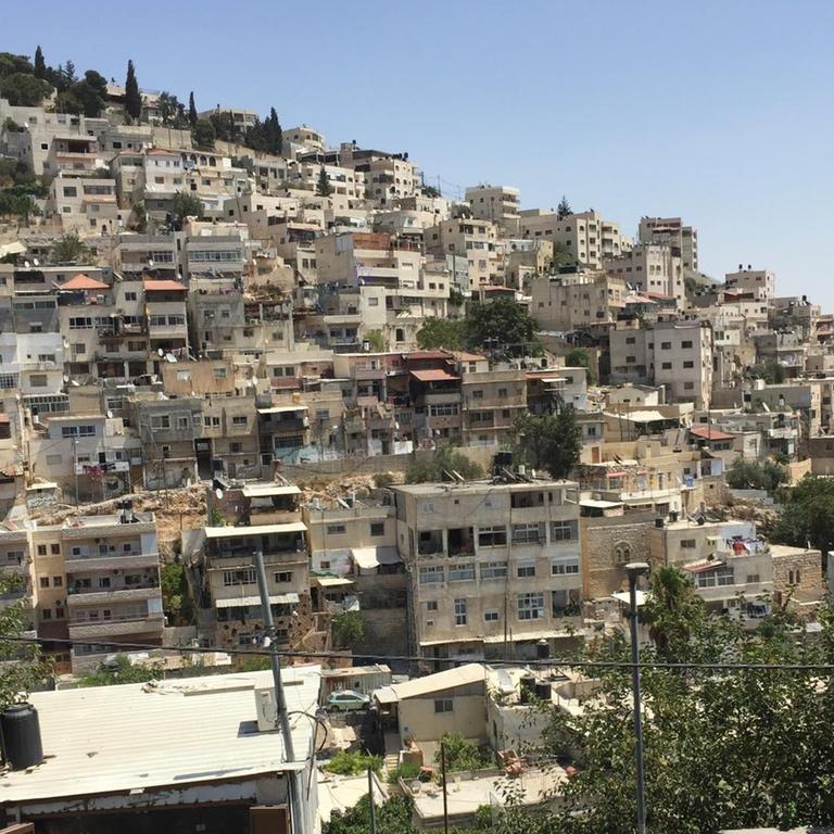 Arabisches Viertel in Ostjerusalem