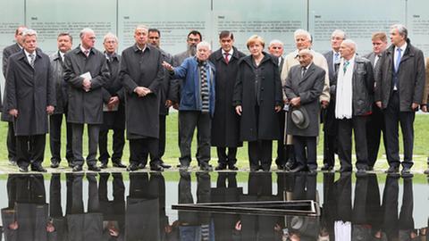 Einweihung des Denkmals für die im Nationalsozialismus ermordeten Sinti und Roma Europas, Oktober 2012