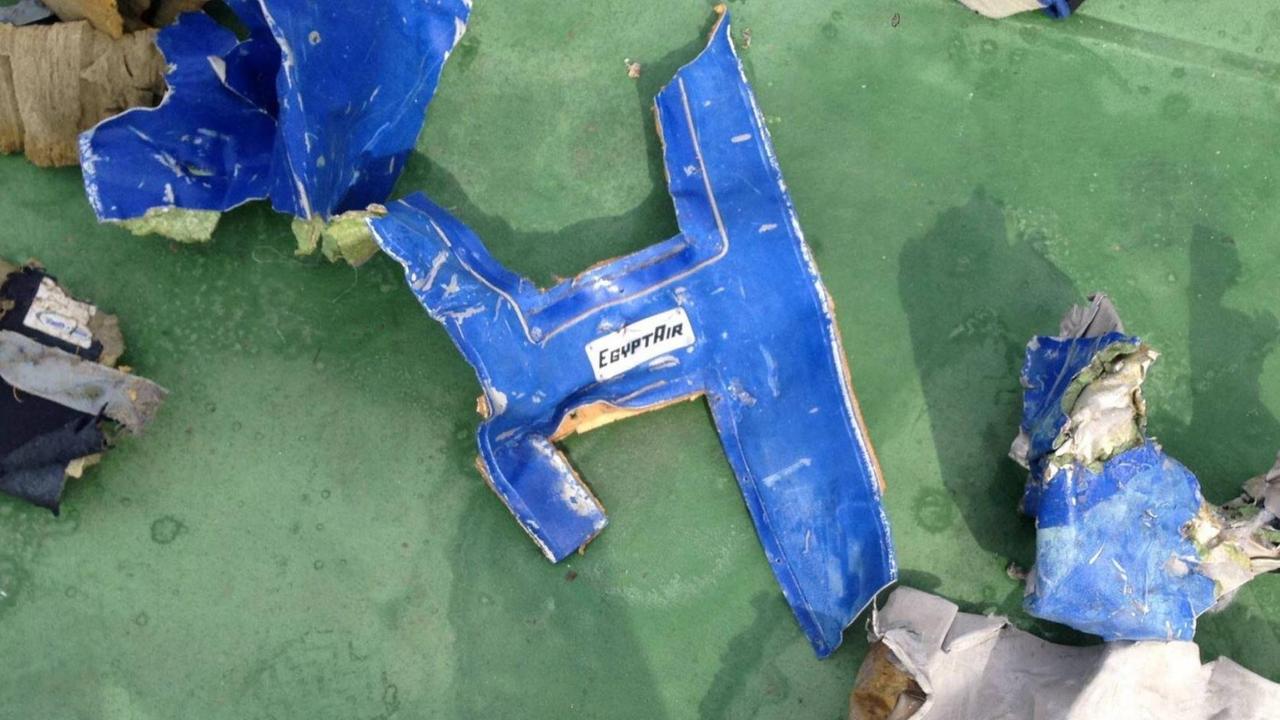 Wrackteile des Flugs Egyptair MS 804