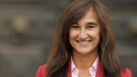 Porträtfoto der italienischen Abgeordneten der Demokratischen Partei, Laura Garavini, aufgenommen am 28.08.2013