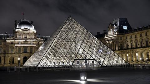 Das Museum Louvre in Paris