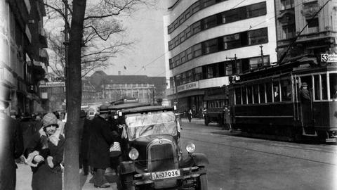 Der Potsdamer Platz in Berlin, 1930.