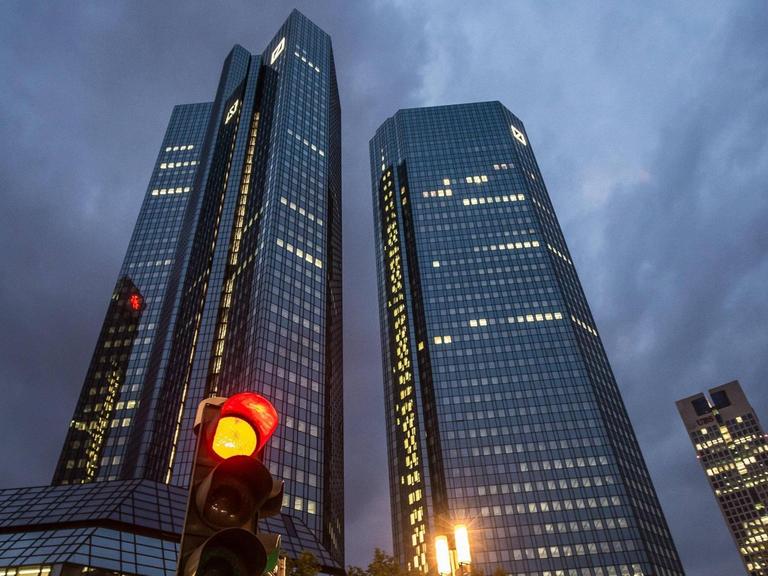 Deutsche Bank Zentrale in Frankfurt am Main.