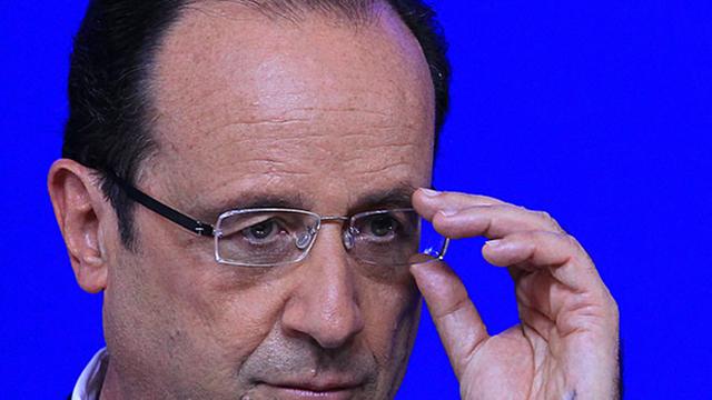 Frankreichs Präsident François Hollande hat die internationale Presse in den Elysée-Palast in Paris geladen.